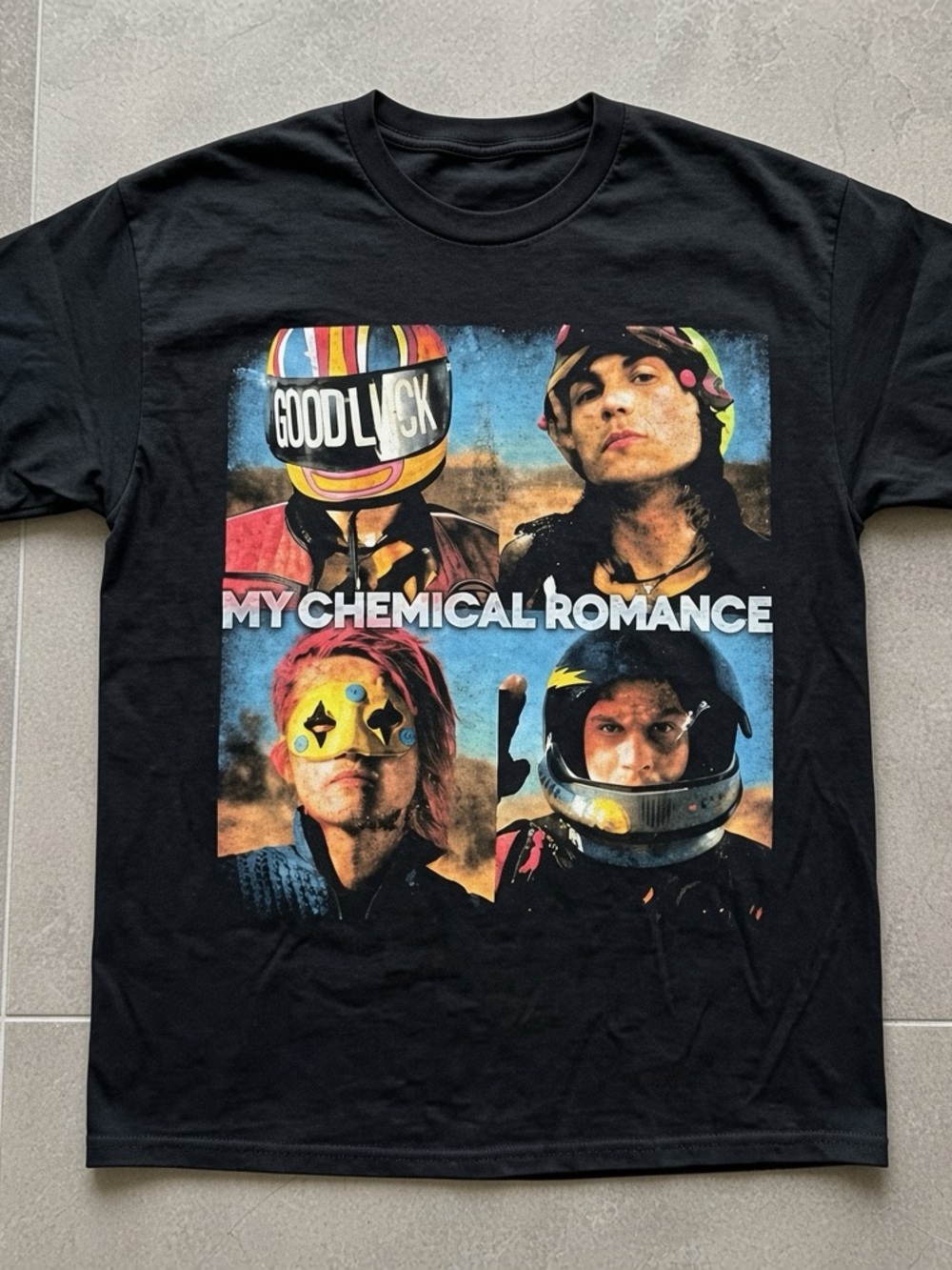Black My Chemical Romance Band T-shirt